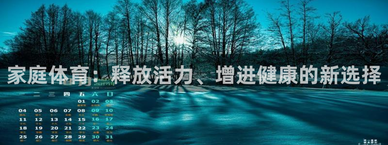 678体育官网：家庭体育：释放活力、增进健康的新选择